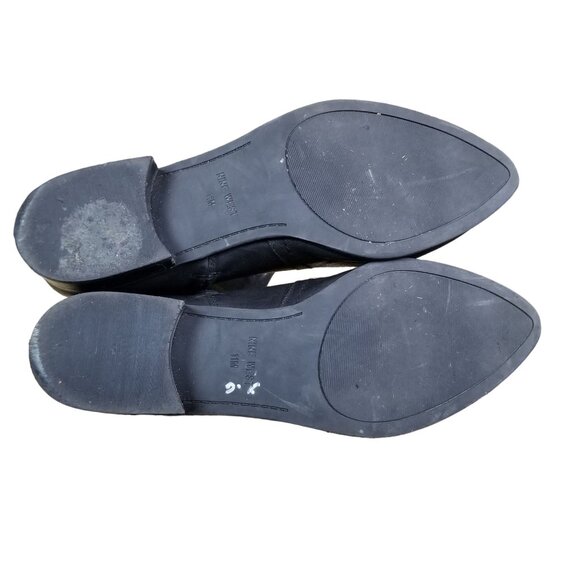 NINE WEST Women's Nicolah-Wide Leather Winter Boot size 11 - Picture 12 of 14